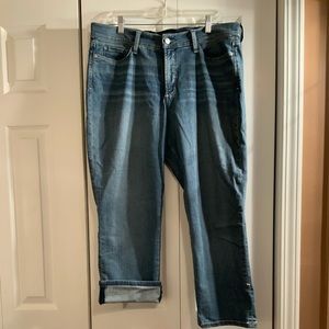 NYJD Dayla Jeans Wide Cuff Capri